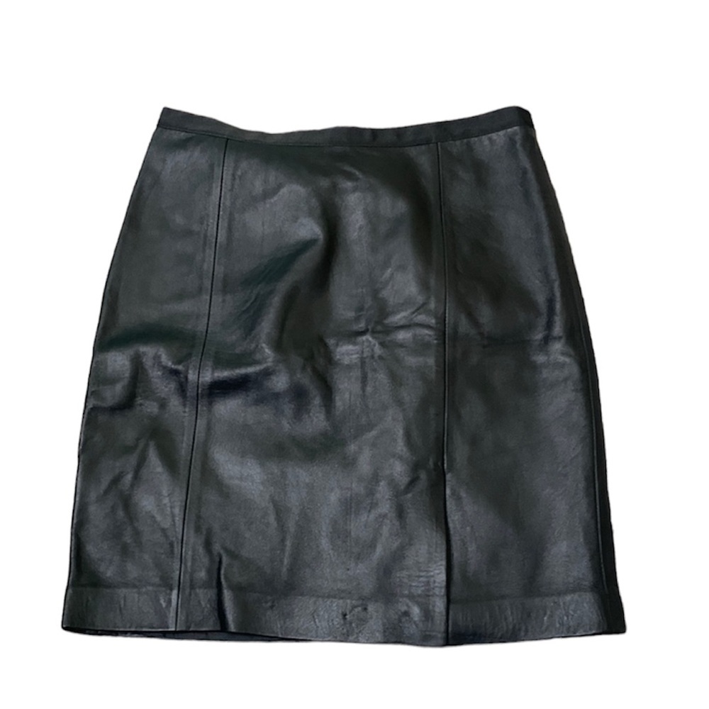 Jaclyn smith collection leather skirt size 8